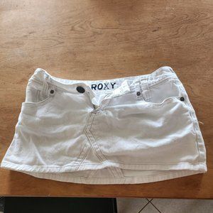Roxy denim skirt